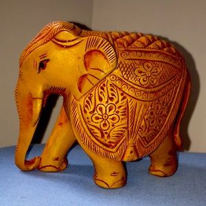 Wooden carved Elephant